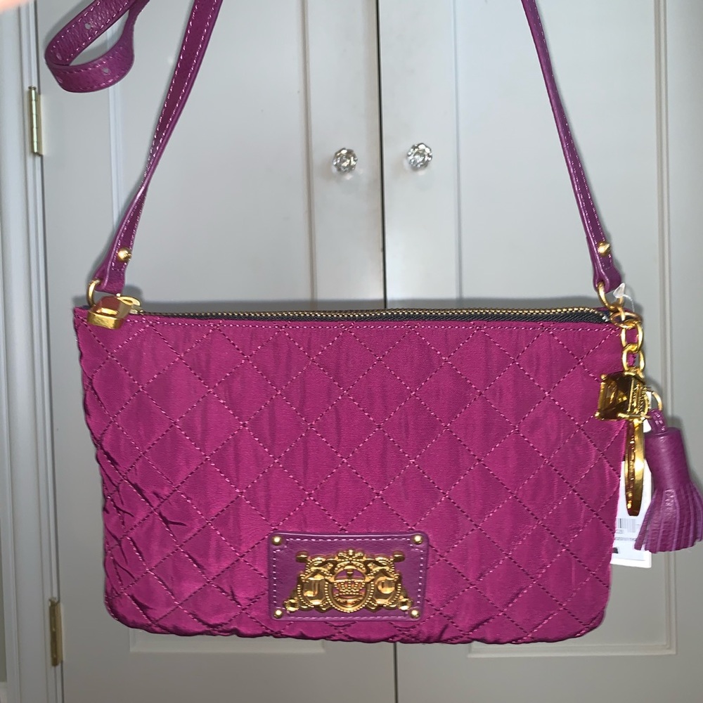 Juicy Couture Purple Quilted Purse